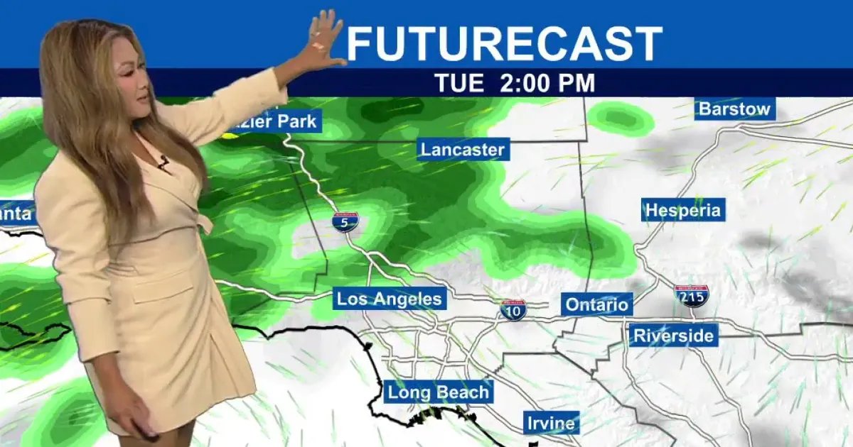 Midweek Weather Update: Expect Showers and Cooler Temperatures in Southern California