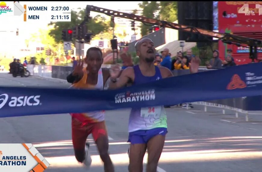 Nathan Martin's Impressive Comeback at the LA Marathon