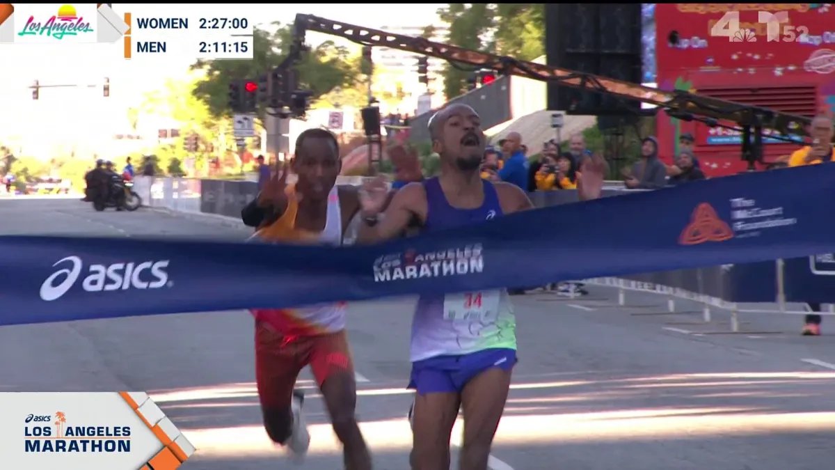 Nathan Martin's Impressive Comeback at the LA Marathon