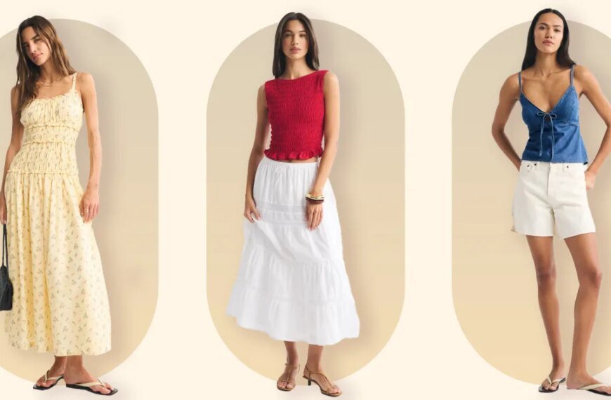 New Spring Getaway Styles from Abercrombie Now Available, Starting at Just $19