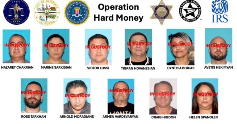 Nine Arrested in LA's $17 Million Mortgage Fraud Case Involving House Theft