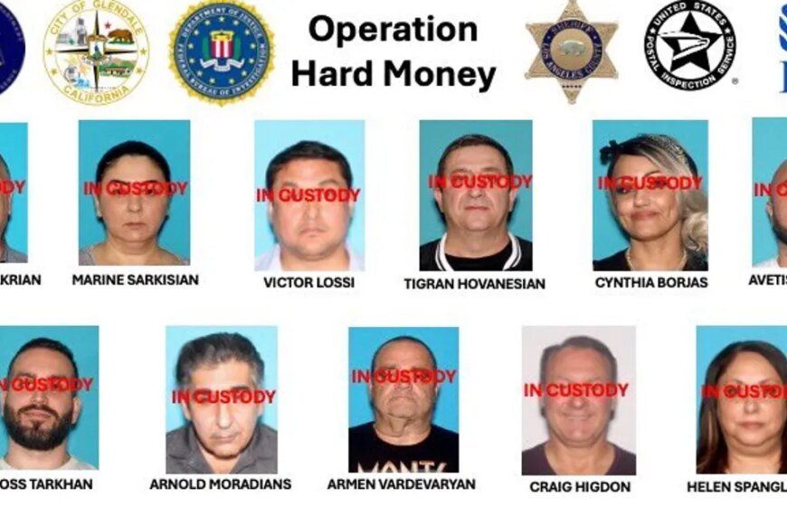 Nine Arrested in LA's $17 Million Mortgage Fraud Case Involving House Theft