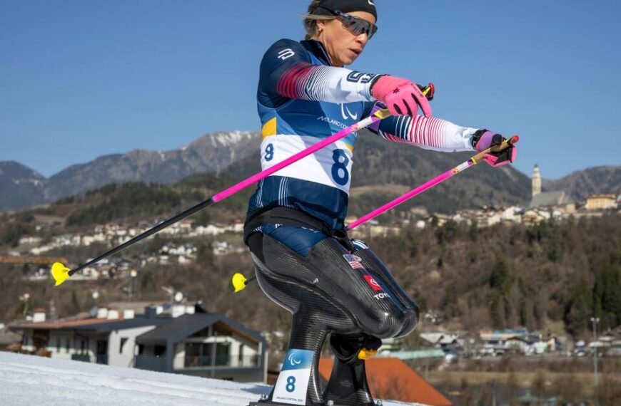 Oksana Masters Celebrates a Heartfelt Victory with Her 11th Gold Medal at Milan Cortina Paralympics