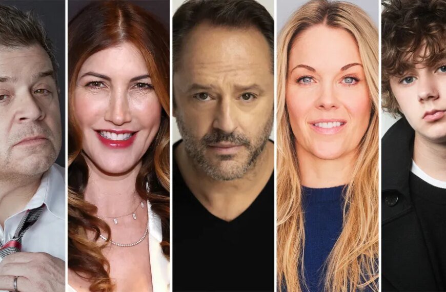 Patton Oswalt, Jackie Sandler, Gil Bellows, Andrea Anders, and Luke Roessler Star in Netflix's Heartwarming Holiday Rom-Com 'In A Holidaze'