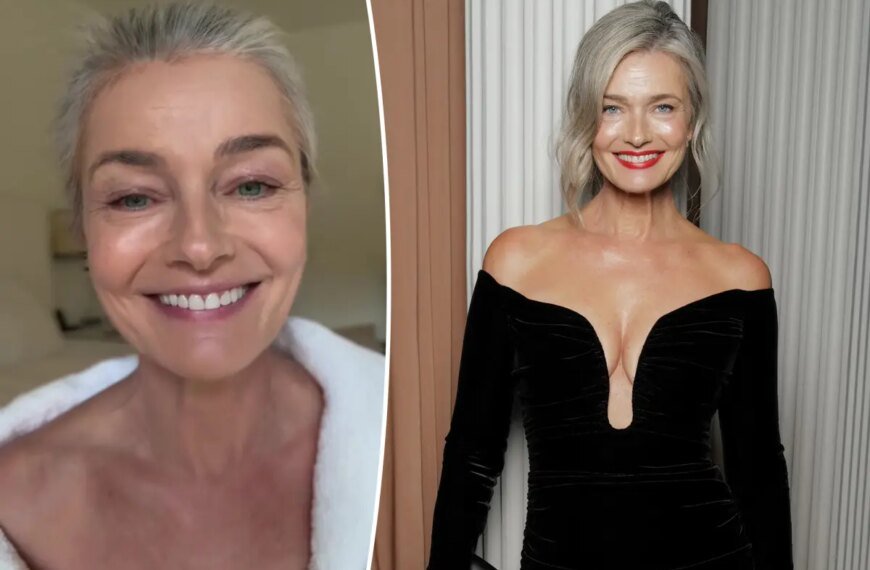 Paulina Porizkova Shares Why This Long-Lasting Foundation Is a Game Changer for Mature Skin