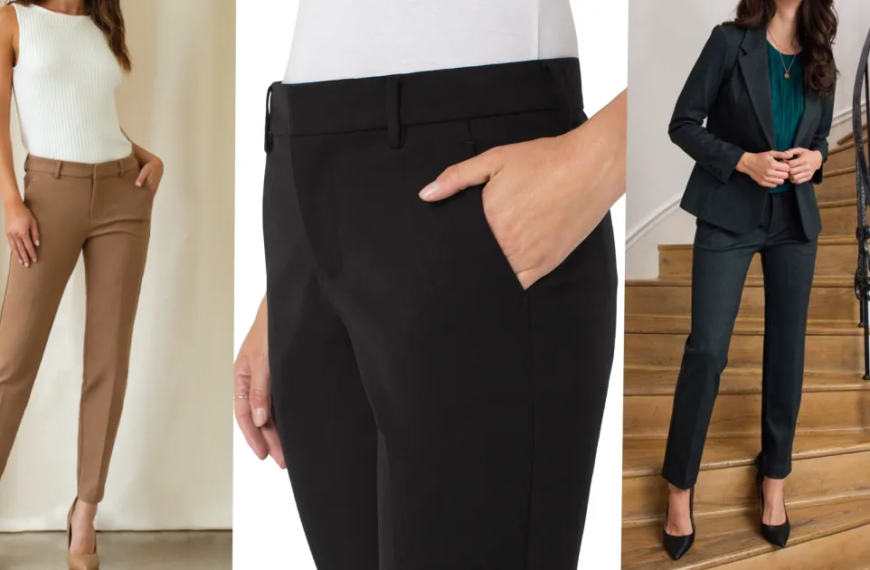 Petite Trousers That Effortlessly Elongate My 5'3" Frame