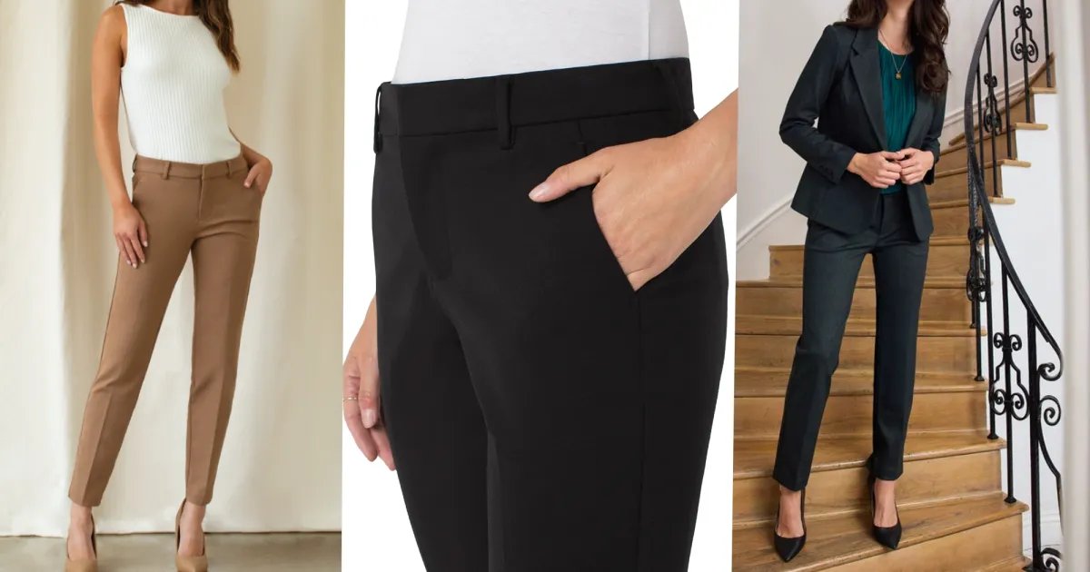Petite Trousers That Effortlessly Elongate My 5'3" Frame
