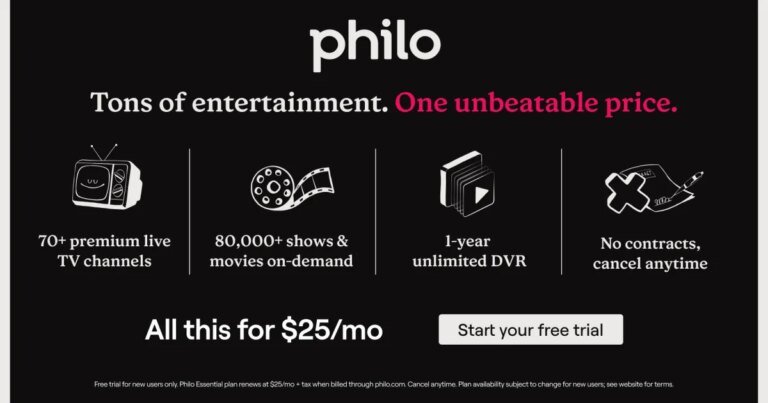 Philo Introduces a $25 Plan for More Affordable Live TV Streaming