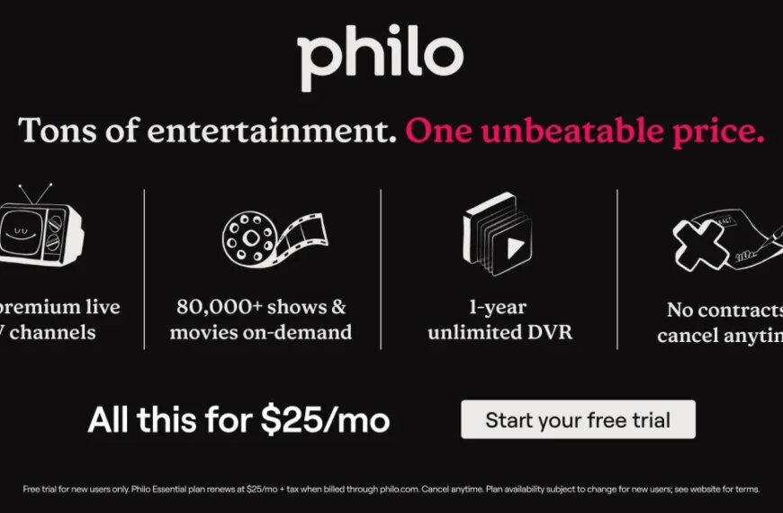 Philo Introduces a $25 Plan for More Affordable Live TV Streaming