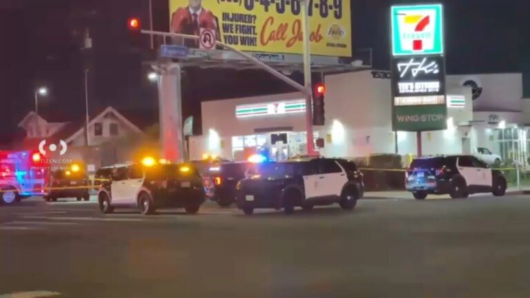Police Shoot Armed Robbery Suspect in West Compton