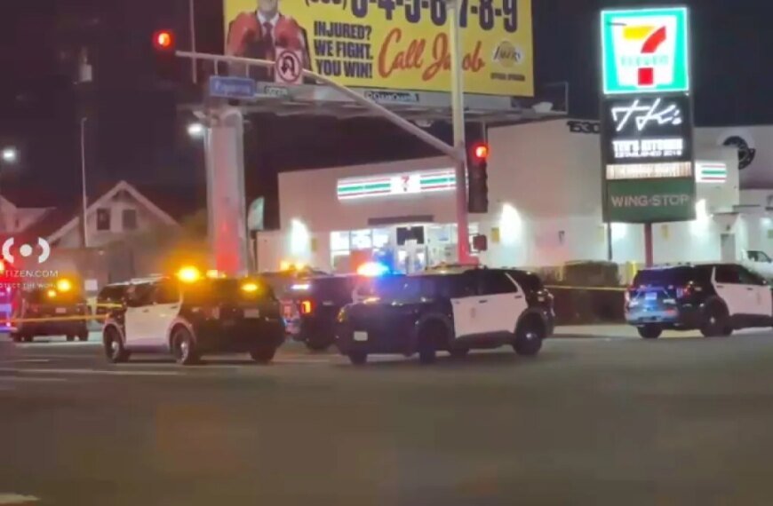 Police Shoot Armed Robbery Suspect in West Compton