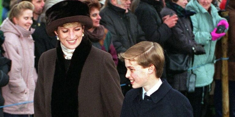 Prince William Shares a Heartwarming Photo with Princess Diana from 42 Years Ago