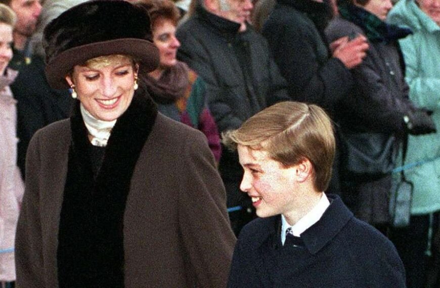 Prince William Shares a Heartwarming Photo with Princess Diana from 42 Years Ago