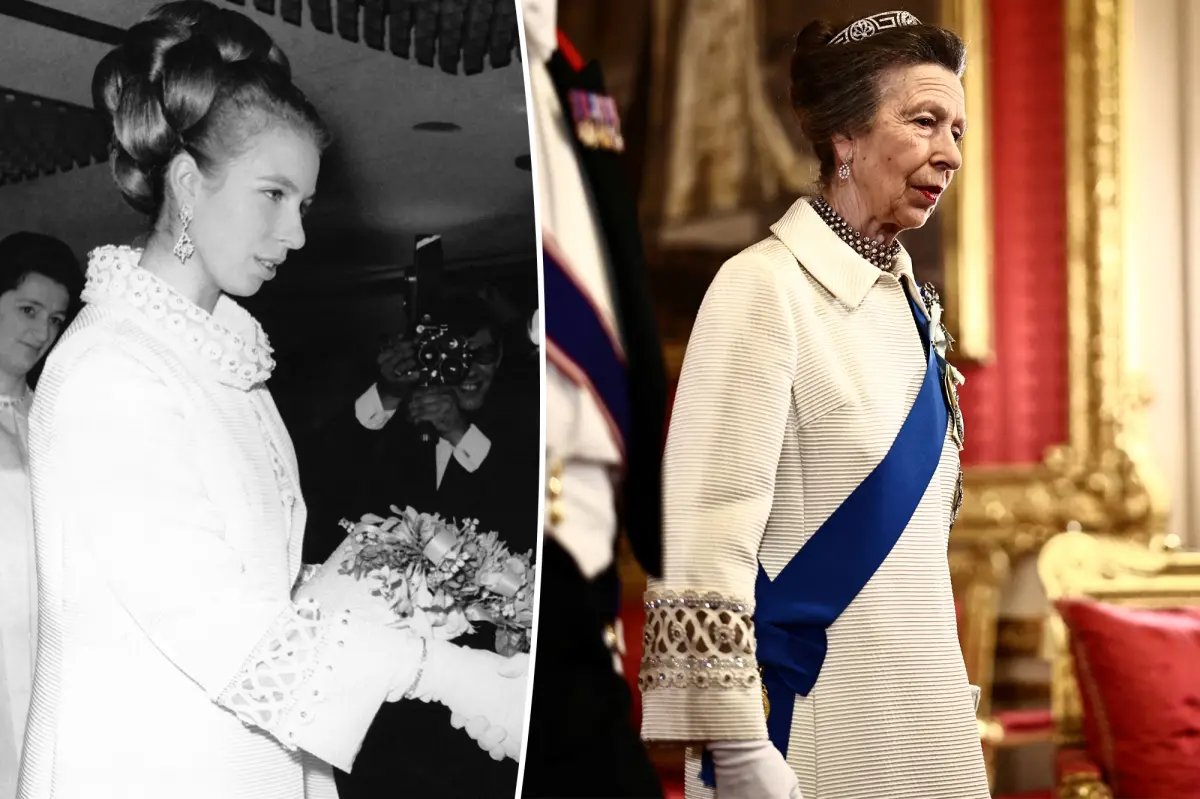 Princess Anne Rewears Timeless 57-Year-Old Coat at Nigerian State Banquet