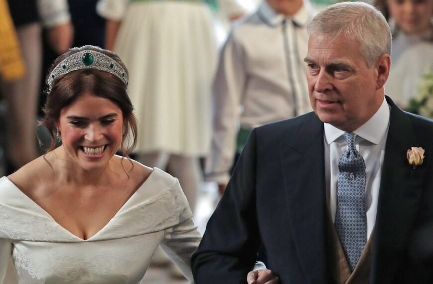 Princess Eugenie's Wedding Plans Were Influenced by Ex-Prince Andrew After Harry and Meghan's Ceremony