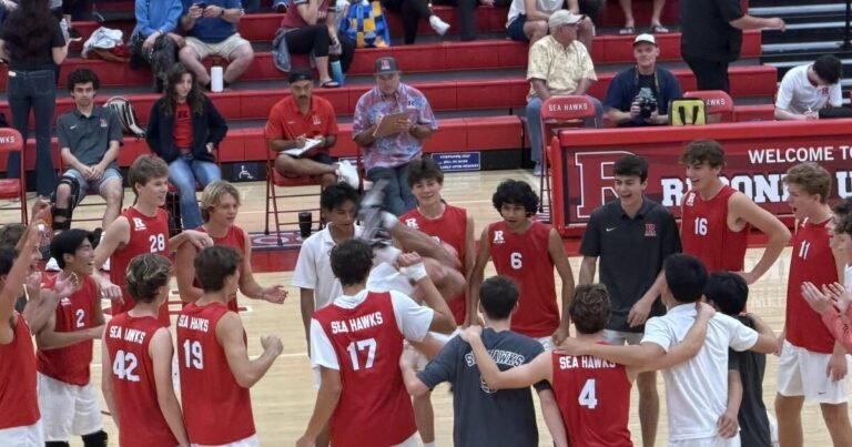 Redondo Union Boys Volleyball Triumphs Over Top-Ranked Mira Costa in Exciting Match
