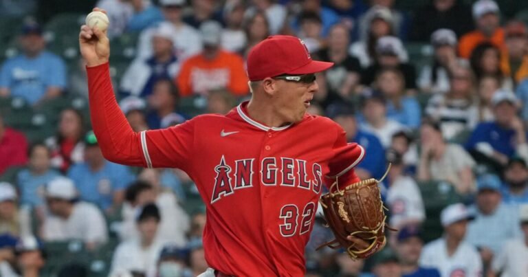 Ryan Johnson Faces Challenges in His First Career Start as Angels Fall to Cubs