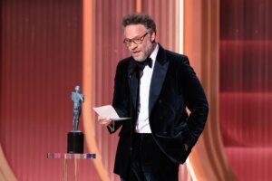 Seth Rogen Honors Catherine O’Hara with a Heartfelt Speech at The Studio Actor Awards: Celebrating Kindness and Talent
