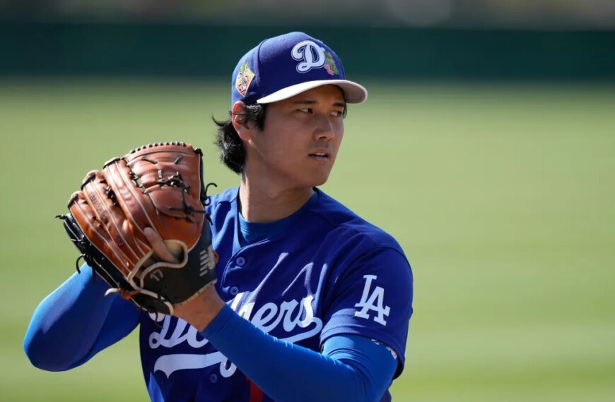 Shohei Ohtani to Pitch for the Dodgers in Spring Training Game Against the Giants This Wednesday