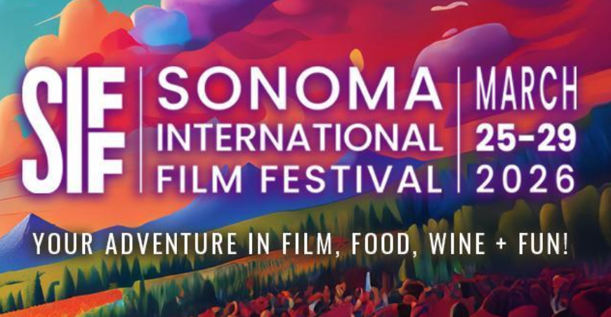 Sonoma International Film Festival Reveals Exciting 2026 Film Lineup with Works by Maude Apatow, Steven Soderbergh, Julian Schnabel, Lucrecia Martel, and More