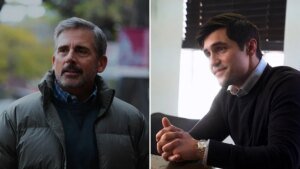 Steve Carell Shares Why Wrestling Phil Dunster Is a Career Highlight for Him