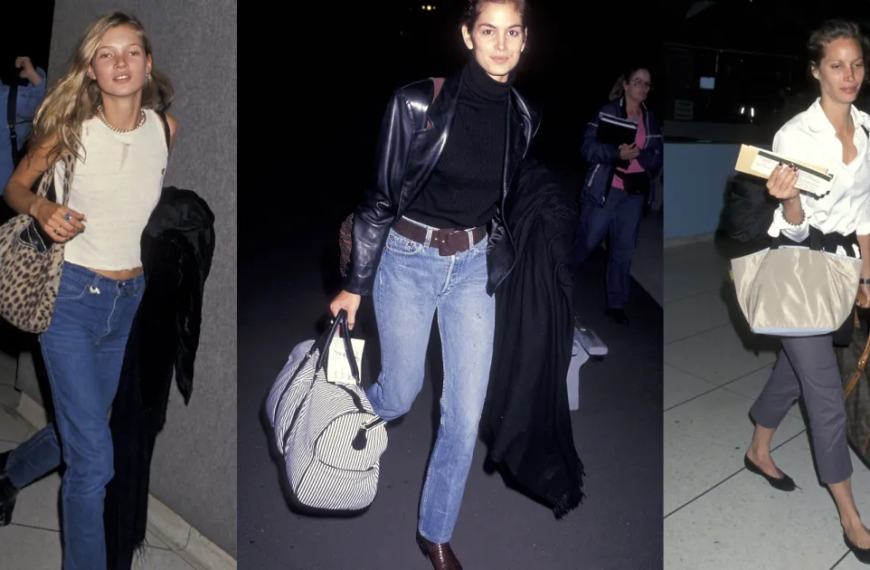 Style Tips for Nailing '90s Supermodel Looks While Traveling