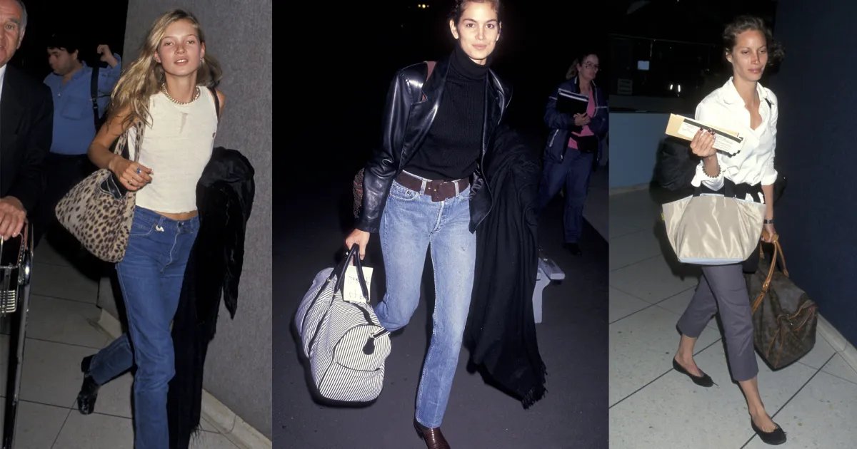 Style Tips for Nailing '90s Supermodel Looks While Traveling