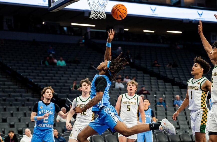 Sylmar Defense Faces Challenges in Second Half of Division V State Match Against San Marin