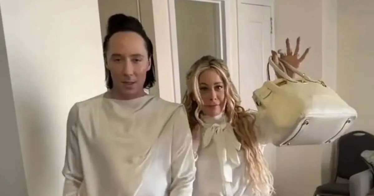 Tara Lipinski and Johnny Weir Share the Story Behind Their Special Matching Birkin Bags from Tokyo