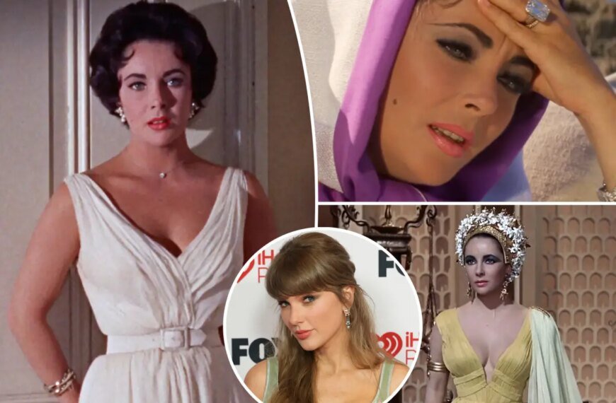 Taylor Swift Showcases Elizabeth Taylor's Timeless Jewelry, Featuring Her Stunning 33-Carat Diamond Ring