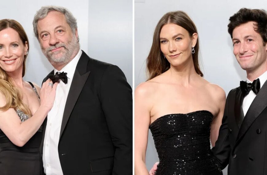 The Most Stylish Couples at the 2026 Vanity Fair Oscar Party, Including Leslie Mann and Judd Apatow