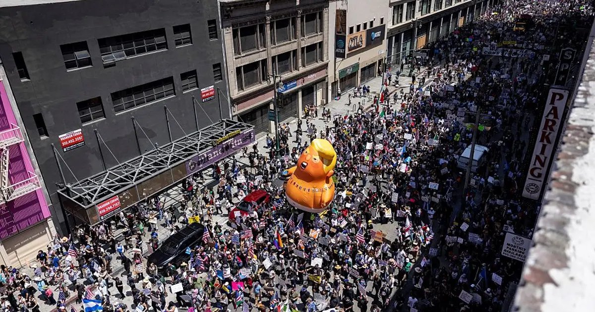 Thousands Gather for No Kings Protests Across Southern California as Nationwide Movement Grows