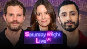 Tina Fey, Jamie Dornan, and Riz Ahmed Announced as the First Guest Hosts for Saturday Night Live UK