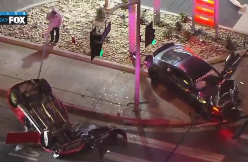 Two-Vehicle Accident in Woodland Hills Leads to Hospitalization of One Person