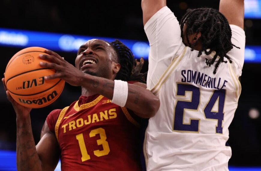 USC Men's Basketball Season Wraps Up with Overtime Loss in Big Ten Tournament