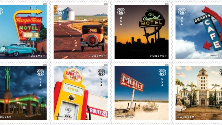 USPS to Launch New Route 66 Forever Stamps – Check Out the Vibrant Collection