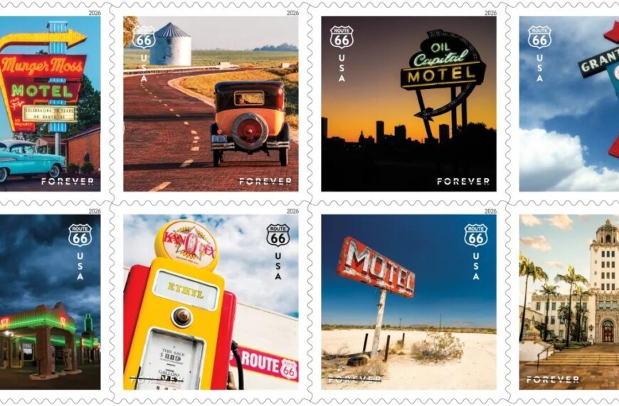 USPS to Launch New Route 66 Forever Stamps – Check Out the Vibrant Collection