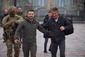 Volodymyr Zelenskyy Shares Heartfelt Moment with Sean Penn in Ukraine After His Oscar Win: Celebrating True Friendship