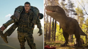 War Machine Makes Waves on Netflix as Dinosaur Content Takes Over, from Spielberg's Docuseries to the Jurassic World Franchise