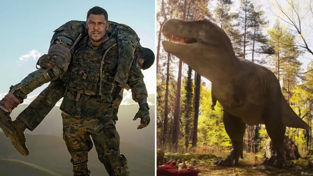 War Machine Makes Waves on Netflix as Dinosaur Content Takes Over, from Spielberg's Docuseries to the Jurassic World Franchise