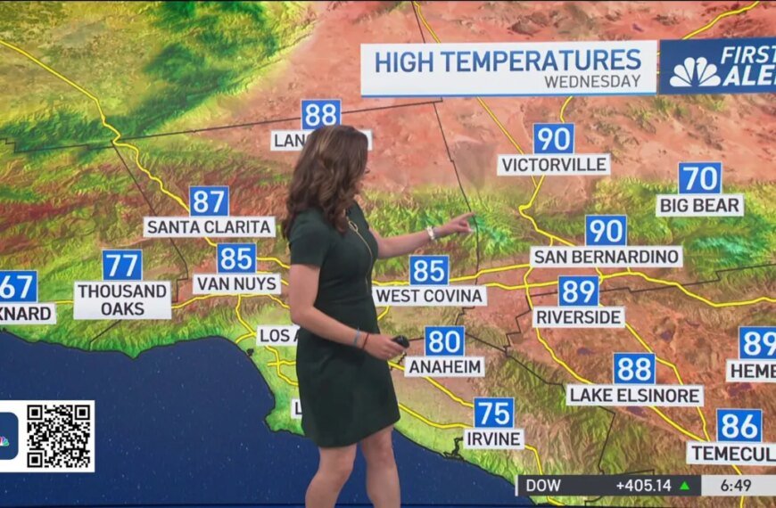 Warm Weather Ahead: What to Expect in the First Alert Forecast