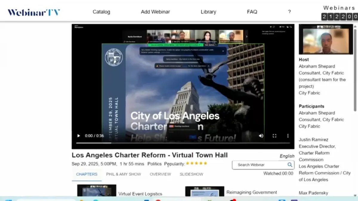 Webinar Streaming Services and Your Privacy: What You Need to Know