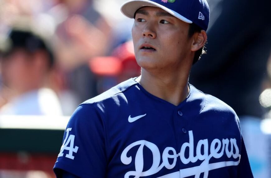 Yoshinobu Yamamoto Celebrates His Role as Opening Day Starter