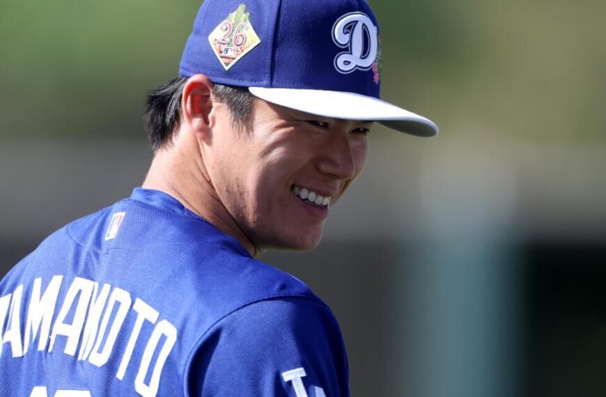 Yoshinobu Yamamoto to Start on Opening Day for the Dodgers Again This Year