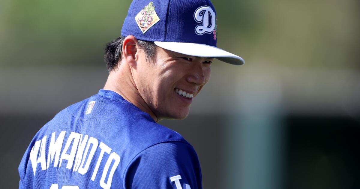 Yoshinobu Yamamoto to Start on Opening Day for the Dodgers Again This Year