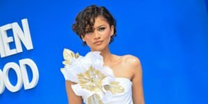 Zendaya Surprises Wedding Guests in Las Vegas with Unique Gold Corset and Fun Tease about Her New Project