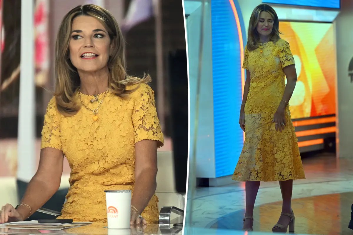 Savannah Guthrie's Yellow Dress: The Heartfelt Meaning Behind Her Return to the 'Today' Show