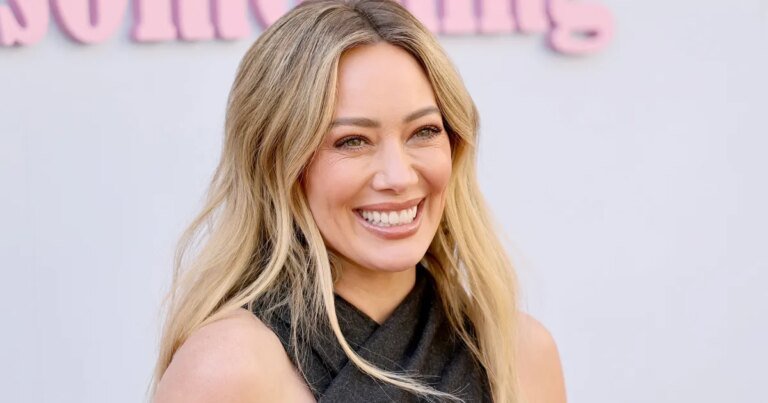 Hilary Duff's Simple and Cozy Spring Outfit Idea for Just $37