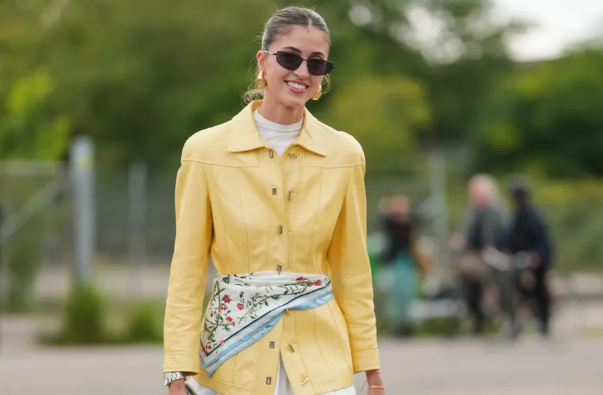 Creative Ways to Wear a Silk Scarf This Spring Beyond Just Tying It Around Your Neck