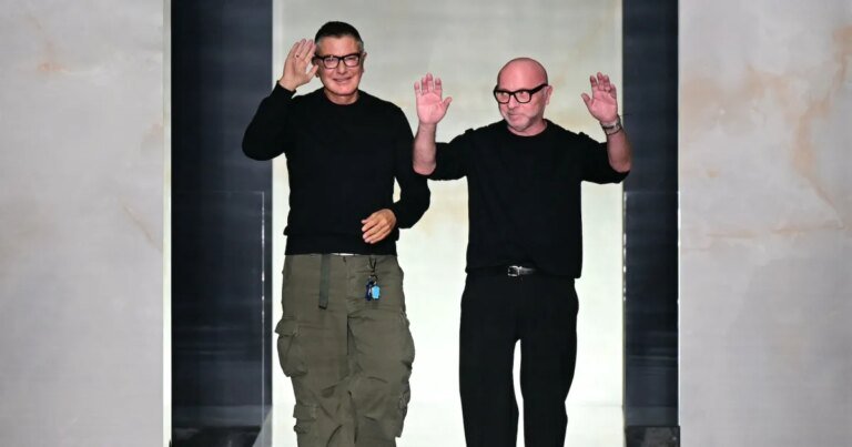 Stefano Gabbana Steps Down as Chairman of Dolce and Gabbana Amid Company Debt Concerns